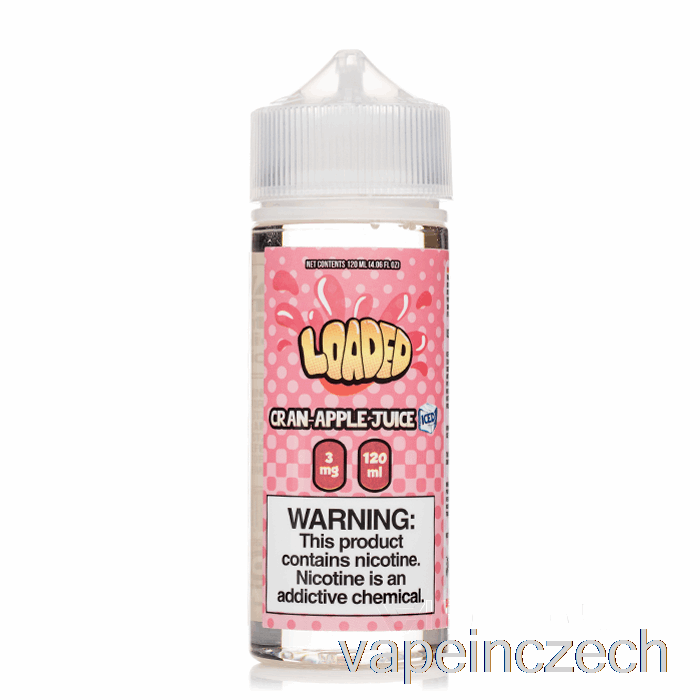 Ledové Cran Apple - Plněný E-liquid - Nemilosrdný - 120 Ml 0mg Vape Pero
